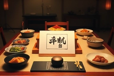 설날 차례상에 올리는 정성스러운 지방