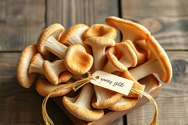 신선한 자연산 송이버섯 선물세트