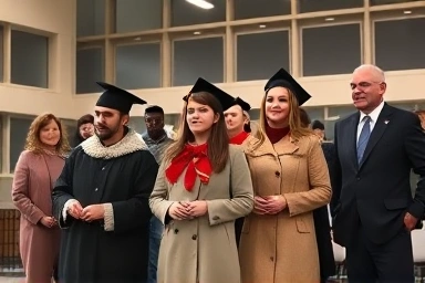 겨울 졸업식, 학생과 학부모의 센스 있는 복장 스타일