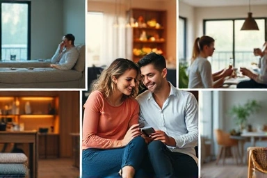 Diverse indoor date activities for young couples