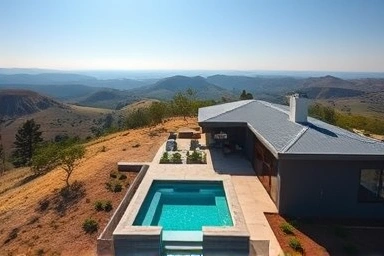 Secluded villa with private jacuzzi for couples