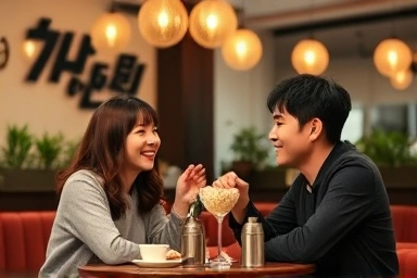 Affordable indoor date spot for couples in Seoul.