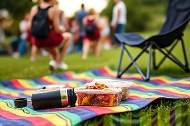 Picnic essentials for an outdoor event