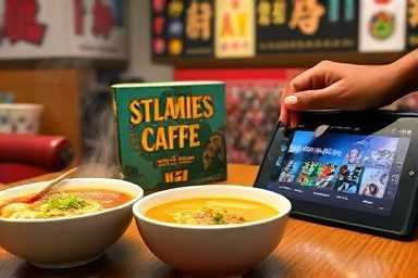 Comic cafe food, board games, and entertainment for couples.