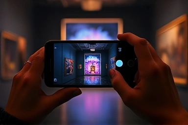 Capturing stunning museum art with a smartphone.