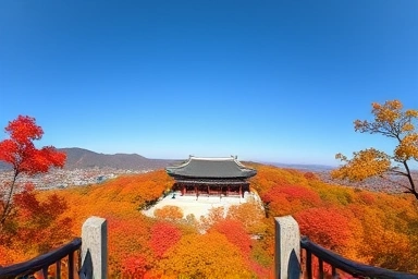 인제 백담사 단풍