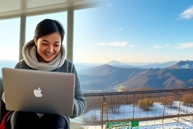 Booking discounted museum tickets with Pyeongchang landscape