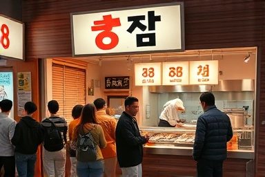 속초 88생선구이 맛집 웨이팅 모습