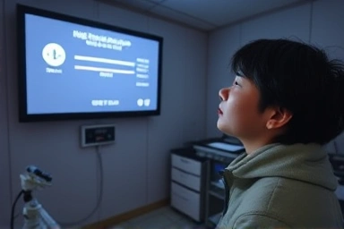 속초 국립산악박물관 고산체험실 내부 모습