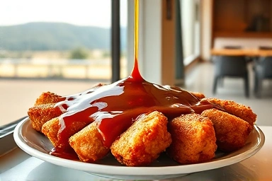 바삭한 찹쌀 탕수육과 짬뽕 전문점 '범뽕' 내부