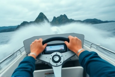 단양 도담삼봉 모터보트 탑승, 스릴과 풍경을 동시에