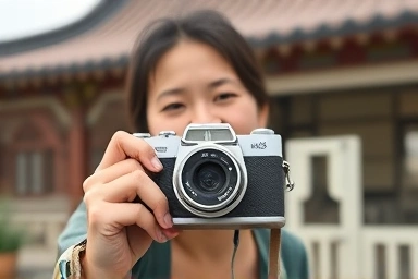 논산 선샤인랜드에서 추억을 남기는 방문객