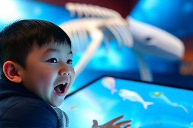 서천 씨큐리움 어린이 체험, 인터랙티브 전시, 해양 생물