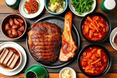 칠돈가 중문점 흑돼지 근고기, 김치찌개, 제주 위트 에일