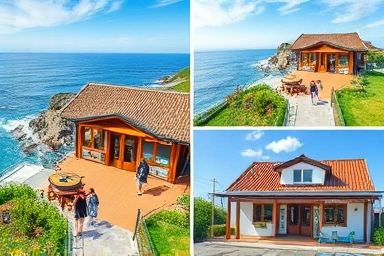 제주 애월 해안 산책로와 주변 관광지