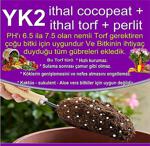 10 Lt Yk2 Ithal Cocopeat Perlit Ile + Ithal Torf. Çiçek Ve Sebze Için Toprak)