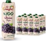 % 100 Meyve Suyu Üzüm Suyu 1 Lt X 12 Adet