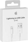 %100 Orjinal apple iphone İpad pro 2 Metre Lightning USB Şarj Kab