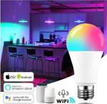 10en Akıllı Smart Wifi Rgb Led Ampul 10 Watt E27 Duy 16m Renk