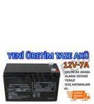 12 Volt 7 Amper Kuru Ti̇p Kesi̇nti̇si̇z Güç Aküsü