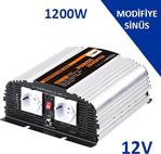 1200 Watt 12 Volt İnverter Çevirici İnvertör