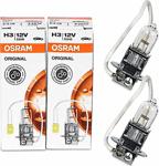 12V H3 Sis Farı Ampulü 2 Adet Orjinal Osram 64151 2X Alman Malı