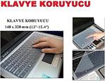 13'' - 15.4" Notebook Klavye Koruyucu Si̇li̇kon Şeffaf