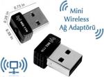 150 Mbps Mini Wireless Adaptörü Kablosuz Ağ Pc Usb Wifi Alıcı