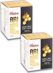 2 Adet Balen Arı Sütü Bal Polen Süper Doz (12000 Mg) 230+230 Gr