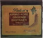 2 Adet Balen Tahta Kutu Kırmızı Kore Gınseng 600 Mg 120 Tablet