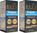 2 Adet Beeo Bee'O Suda Çözülebilir Propolis Damlası 20 Ml.