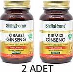 2 Adet - Shiffa Home Kırmızı Kore Ginseng Tablet Tahta Kutu 500 Mg 120 Tablet