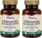 2 Kutu Balen Glukozamin Kondroitin Msm Boswellia Akgünlük Tablet 60 X 1200 Mg Glukosamin Bosvelya