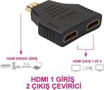 2 Port Hdmi Switch Splıtter Hdmı Çoklayıcı 1 Giriş 2 Çıkış