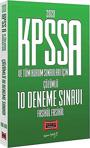 2020 Kpss A Grubu Ve Tüm Kurum Sınavları İçin Çözümlü 10 Fasikül Deneme Sınavı Yargı Yayınları