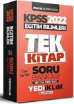 2022 Kpss Pratik Eğitim Serisi Eğitim Bilimleri Tek Kitap Soru Bankası Yediiklim Yayınları