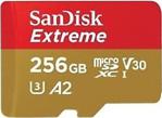 256Gb Micro Sd Extreme Sandisk Sdsqxa1256G-Gn6Mn 256Gb 160Mb/S For Aksi̇yon Kamerasi Ve Drone