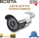 2Mp Ip Poe H265 Metal Kasa Güvenlik Kamerası Bt-1042