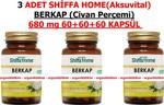 3 Adet Shiffa Home (aksuvital) Berkap 680 mg 60 kapsül