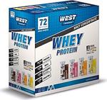 +3 Hedi̇ye West Whey Protein Tozu 2592 Gr 72 Servis Şase Ücretsiz Kargo