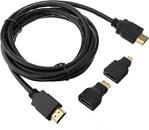 3 In 1 Hdmi Kablosu Micro / Mini Hdmi Çevirici Dönüştürücü Kablo