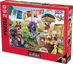 3313 Anatolian Eğlenceli Köpekler / 260 Parça Puzzle