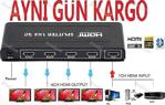 4 Port Hdmi Splitter Switch 4872A Çoklayici Çoğaltici Çoklu Ekran