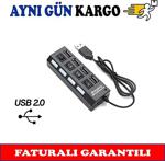 4 Port Usb 2.0 Hub Çoklayıcı Çoğaltıcı Çoklama Switch Splitter