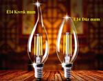 4 WATT 6 WATT E14 KIVRIK MUM RUSTİK EDİSON TİP AMPUL FLAMANLI LED