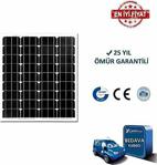 50 Watt W Monokristal Güneş Paneli-Solar Panel