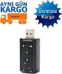 7.1 Usb Ses Kartı Çevi̇ri̇ci̇ Dönüştürücü 4506P Kulaklik Mi̇krofon