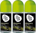 8X4 Discovery 50 Ml 3 Adet Roll-On