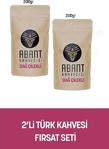 Abant Kahvecisi (2X200Gr) 2'Li Dağ Çilekli Türk Kahvesi Fırsat Seti - 400 Gr