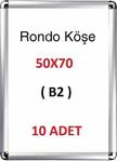 Abc 10 Adet 50x70 Cm (b2) Rondo Çerçeve Açılır Kapanır Reklam Panosu